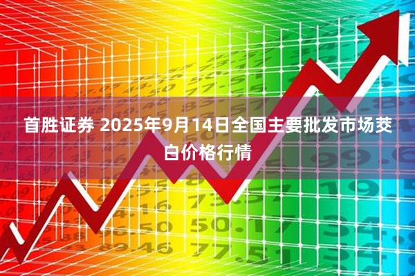 首胜证券 2025年9月14日全国主要批发市场茭白价格行情