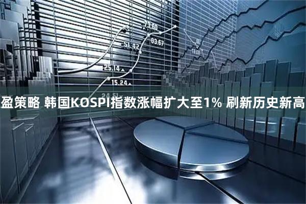 盈策略 韩国KOSPI指数涨幅扩大至1% 刷新历史新高
